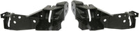 Set of 2 Front Head Light Bracket Plastic Left Driver & Right Passenger Side Direct Replacement Compatible with 2007-2008 Infiniti G35 / 2009-2013 G37 IN2509100 IN2508100 62560JK00A