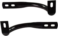 Front Bumper Chrome Steel + Upper Cover + Lower Valance + Brackets Set Left & Right Side Direct Replacement Compatible With Chevrolet Silverado 1500 1999-2002 / Tahoe 2000-2006