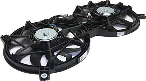 Front Radiator Dual Cooling Fan Assembly Direct Replacement Compatible with 2015-2023 Nissan Murano NI3115152 214815AA1A