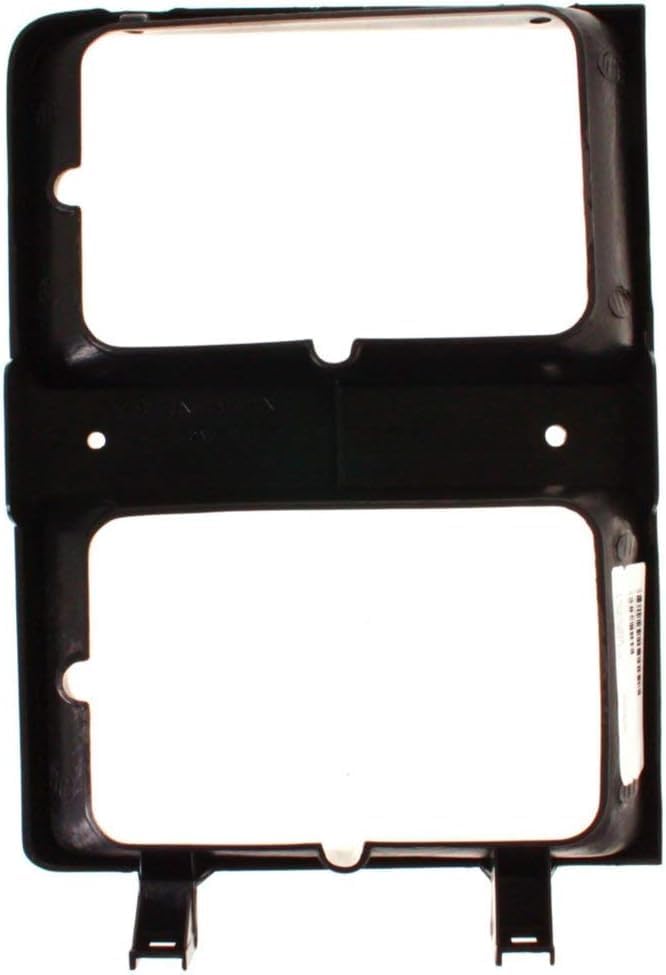 Set Of 2 Front Headlight Bezel With Dual Headlamps Without Molding Right Passenger & Left Driver Side Direct Replacement Compatible With 1983-1984 Chevrolet C/K Series GM2513109