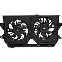 Front Dual Fan Assembly Direct Replacement Compatible with 2005-2007 Chrysler Town & Country/Caravan/Grand CH3115145 4677695AB