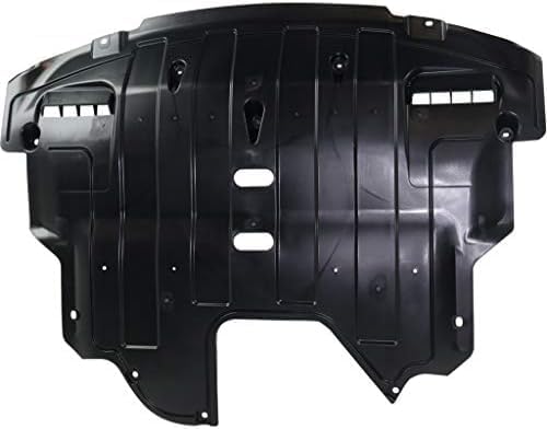 Front Engine Splash Shield Under Cover Plastic Direct Replacement Compatible With 2015-2016 Kia Forte / Forte5 / 2015 Koup KI1228151 29110A7300
