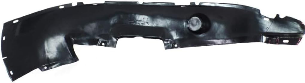 Front Fender Liner Left Driver Side Direct Replacement Compatible With 1993-1999 Volkswagen Golf/Jetta VW1248102 1H0809961A