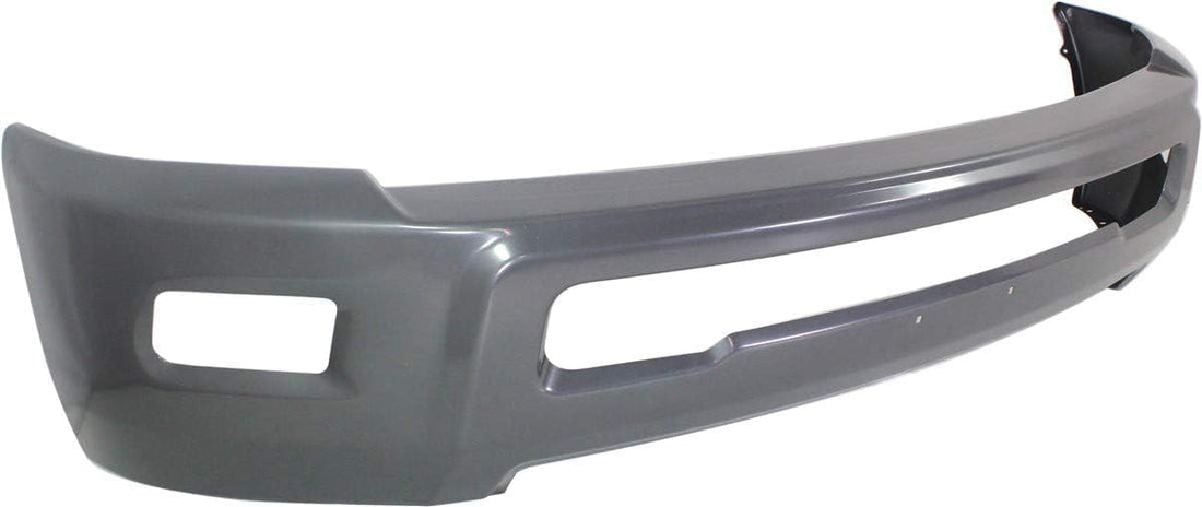 Front Bumper Primed Steel Direct Replacement Compatible With 2010-2018 Dodge Ram 2500 3500 CH1002392 1MQ02TZZAB