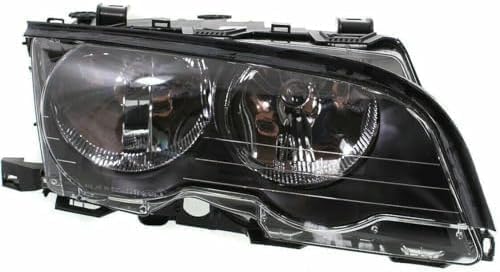 Set Of 2 Front Headlight Assembly Right Passenger & Left Driver Side Direct Replacement Compatible With 2000-2001 BMW 3-Series BM2503112 BM2502112 63126904280 63126904279