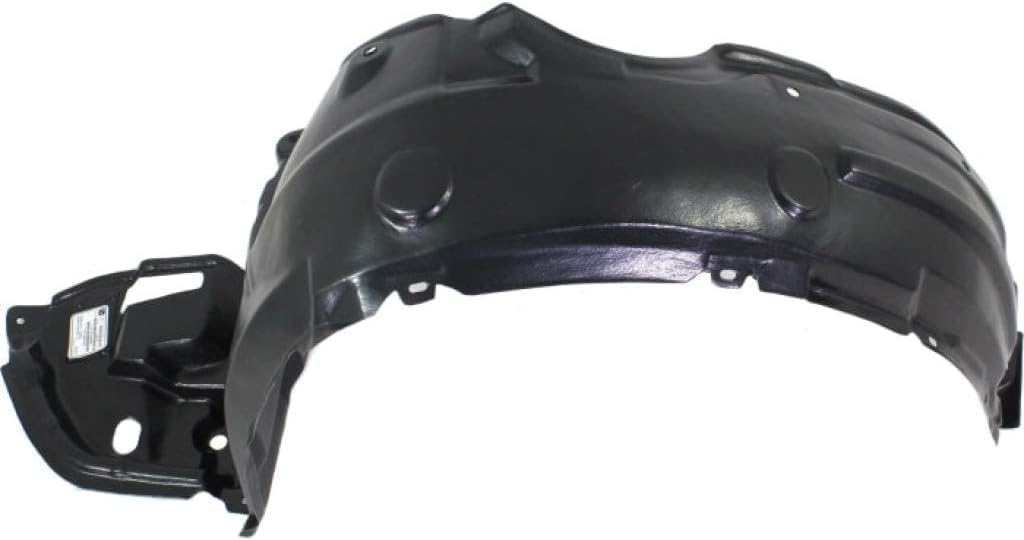 Front Fender Liner Vacuum Form Left Driver Side Direct Replacement Compatible With 2011-2013 Toyota Corolla TO1248162 5387602370