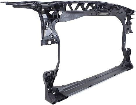Front Radiator Support Assembly Plastic With Steel Direct Replacement Compatible With 2014-2016 Audi A7 / 2016-2018 A6 AU1225132 4G0805594C