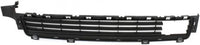 Front Bumper Center Grille Garnish Black Plastic Direct Replacement Compatible With 2008-2017 Toyota Sequoia TO1036132 527110C030