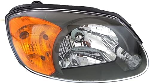 Set Of 2 Front Headlight Assembly Right Passenger & Left Driver Side Direct Replacement Compatible With 2003-2006 Hyundai Accent HY2503128 HY2502128 9210225550 9210125550