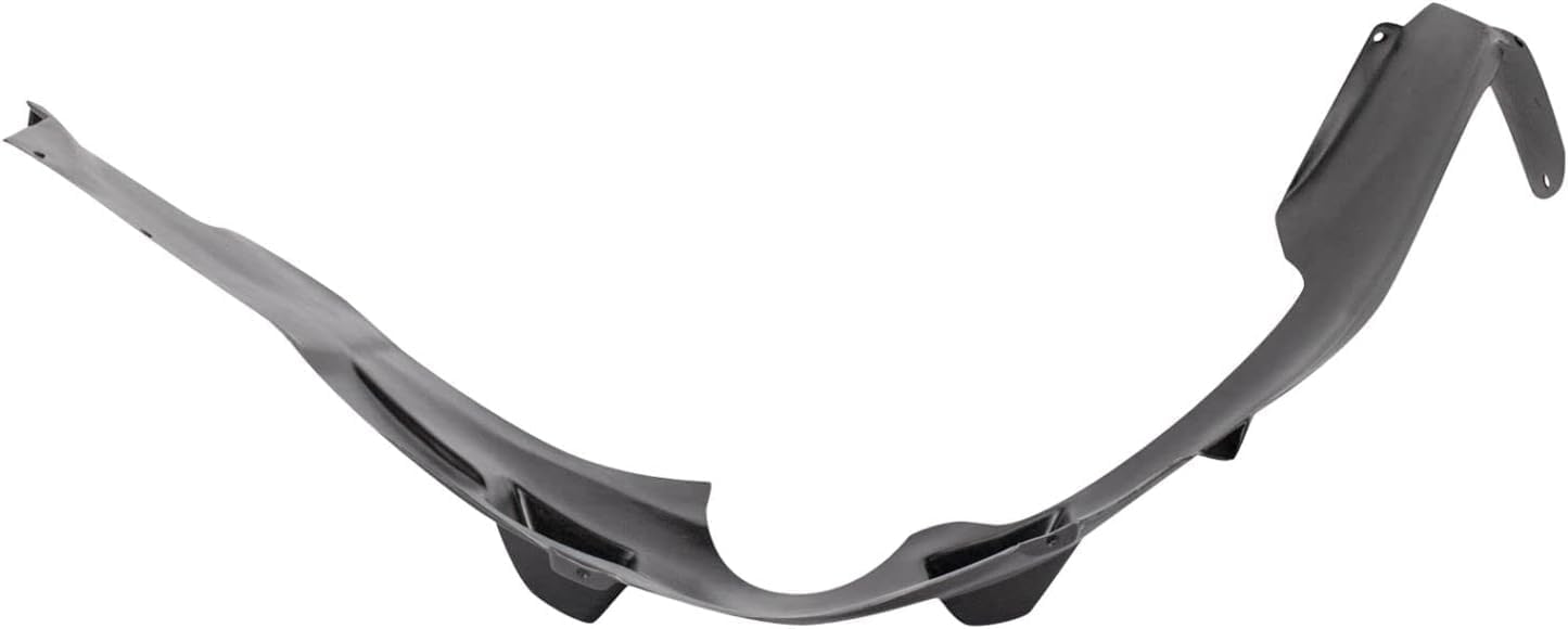 Front Fender Liner Left Driver Side Direct Replacement Compatible With 2005-2009 Chevrolet Equinox / 2006-2009 Pontiac Torrent GM1250112 25950043