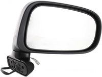 Front Power Mirror Manual Folding Non-Heated Textured Plastic Right Passenger Side Direct Replacement Compatible With 1991-1997 Toyota Previa TO1321158 8791028290