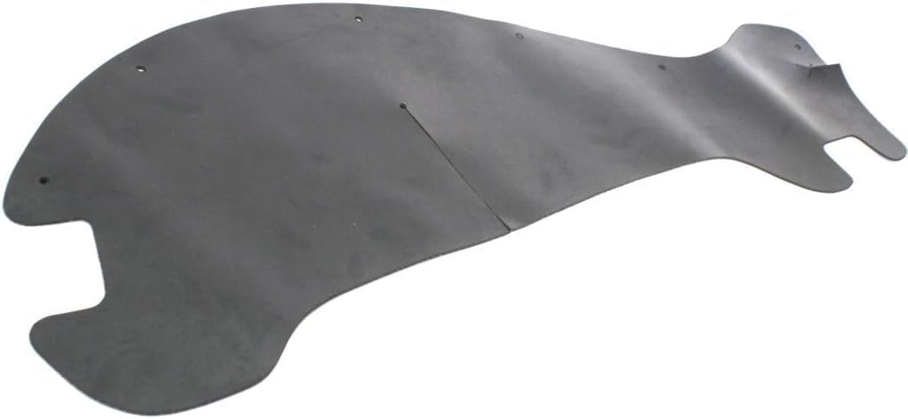 Front Fender Liner Right Passenger Side Direct Replacement Compatible With 1994-2004 Chevrolet S10 Pickup GM1251133 15989763