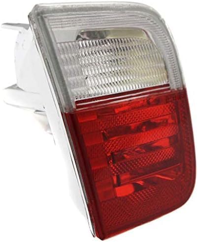 Set Of 2 Tail Light Inner Lens and Housing Plastic Left Driver & Right Passenger Side Direct Replacement Compatible With 1999-2003 BMW 3-Series BM2883102 BM2882102