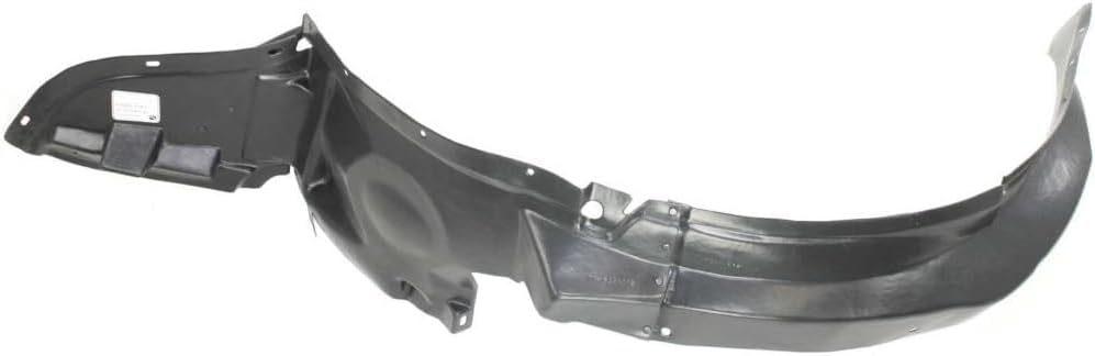 Front Fender Liner Right Passenger Side Direct Replacement Compatible With 2005-2010 Pontiac G6 GM1249174 20815093
