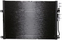 Front A/C Condenser Aluminum Core Direct Replacement Compatible With 2005-2010 Jeep Grand Cherokee CH3030221 55116928AA