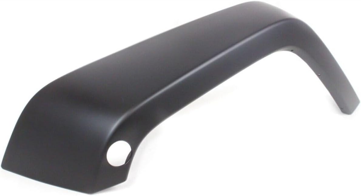 Front Fender Flare Primed Left Driver Side Direct Replacement Compatible With 2007-2018 Jeep Wrangler CH1268108 5KC87TZZAJ 5KC87TZZAH