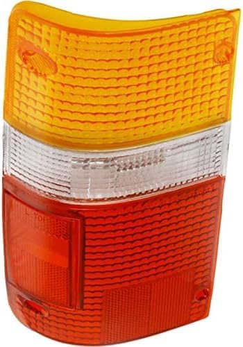 Set Of 2 Tail Light Lens Right Passenger & Left Driver Side Direct Replacement Compatible With 1989-1995 Toyota Pickup TO2808101 TO2809101 8156189166 8155189166