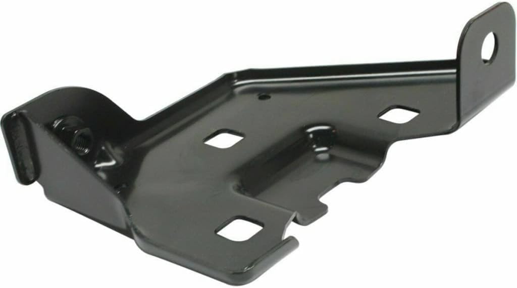 Front Bumper Inner Bracket With Or Without Impact Bar Skid Plate Left Driver Side Direct Replacement Compatible With 2014-2018 Chevrolet Silverado/GMC Sierra 1500 GM1066199