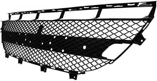 Front Bumper Center Grille Black Plastic Direct Replacement Compatible With 2016-2019 Mercedes Benz GLE-CLASS / 2017-2019 GLS450 GLS550 MB1036159 292885512228