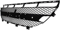 Front Bumper Center Grille Black Plastic Direct Replacement Compatible With 2016-2019 Mercedes Benz GLE-CLASS / 2017-2019 GLS450 GLS550 MB1036159 292885512228