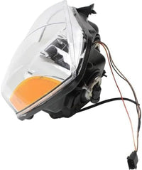 Set Of 2 Front Headlight Assembly With Chrome Interior Right Passenger & Left Driver Side Direct Replacement Compatible With 2005-2007 Dodge Magnum CH2502165 CH2503165 4806059AG-PFM