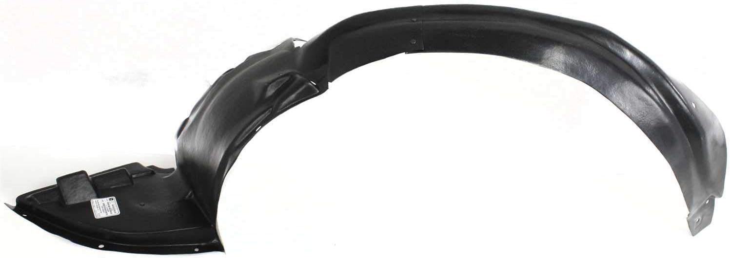 Front Fender Liner Vacuum Form Left Driver Side Direct Replacement Compatible With 2008-2012 Chevrolet Malibu GM1248201 20830624-PFM