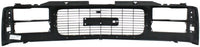 Front Grille Primed Shell And Cross Bar Insert Direct Replacement Compatible With 1994-2000 GMC C/K Series Pickup / 1994-1999 Suburban GM1200357 12375422