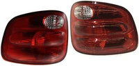 Set of 2 Tail Lights Lens And Housing Right Passenger & Left Driver Side Direct Replacement Compatible With 2000-2003 Ford F-150 FO2801178 FO2800178 YL3Z13404AA YL3Z13405AA