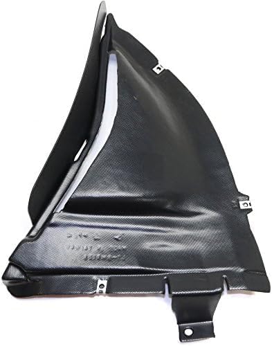 Front Lower Section Fender Liner Plastic Right Passenger Side Direct Replacement Compatible With 2010-2015 BMW 7-Series BM1251132 51757898892