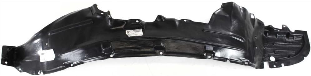 Front Fender Liner Right Passenger Side Direct Replacement Compatible With 1996-1999 Infiniti I30 IN1247101 638403L000