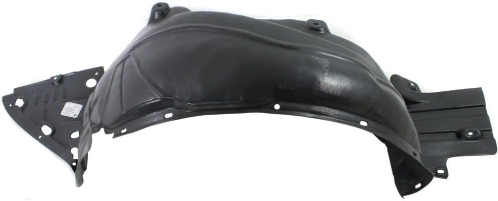 Front Fender Liner Left Driver Side Direct Replacement Compatible With 2000-2003 Honda S2000 HO1250105 74151S2A020
