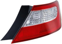 Set Of 2 Tail Light Lens And Housing Right Passenger & Left Driver Side Direct Replacement Compatible With 2006-2008 Honda Civic HO2801164 HO2800165 33501SVAA02 33551SVAA02