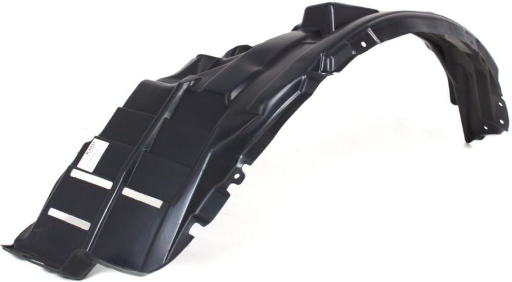 Front Fender Liner Left Driver Side Direct Replacement Compatible With 2007-2013 Mitsubishi Outlander MI1248122 5370A953