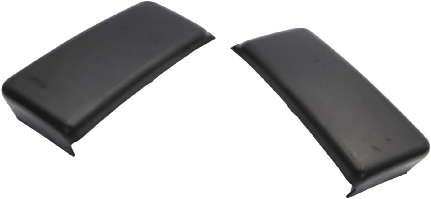 Set of 2 Front Bumper Molding Textured Left Driver & Right Passenger Side Direct Replacement Compatible With 2009-2014 Ford F-150 FO1053100 9L3Z17E810B