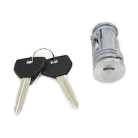 AUTOS PARTS PLUS Ignition Lock Switch Cylinder with Operable Keys Chrome Direct Replacement Compatible with 1999-2007 Dodge Caravan / 1997-1999 Plymouth Prowler / 1998-2006 Chrysler Sebring