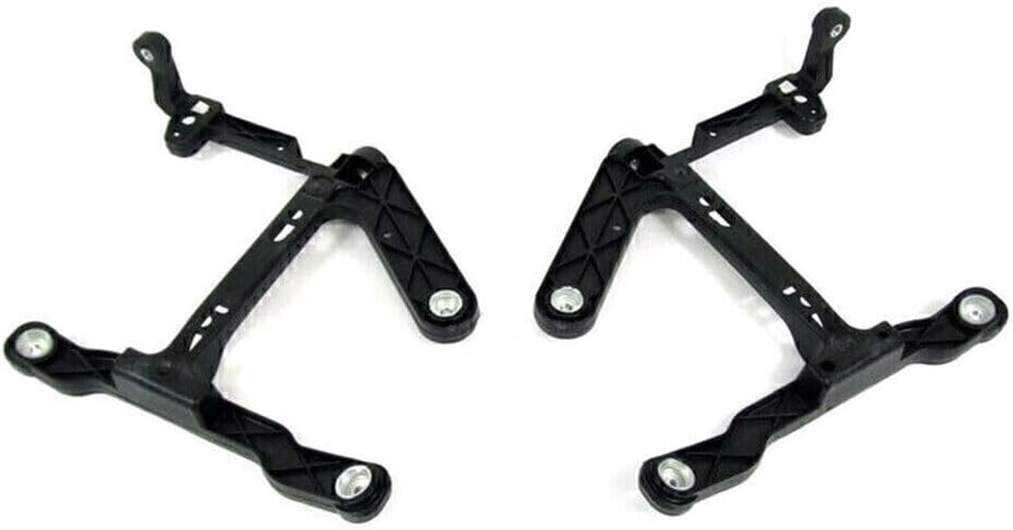 Set Of 2 Front Fog Light Mounting Bracket Left Driver & Right Passenger Side Direct Replacement Compatible With 2013-2018 RAM Pickup 1500/2019-2021 Classic-1500 CH1061108 68232454AA