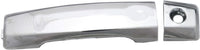 Front Exterior Door Handle Chrome with Cap Left Driver Side Direct Replacement Compatible with 2004-2018 Nissan Titan / 2016-2018 Titan FDH010267 80640ZC00A 80647ZC00A
