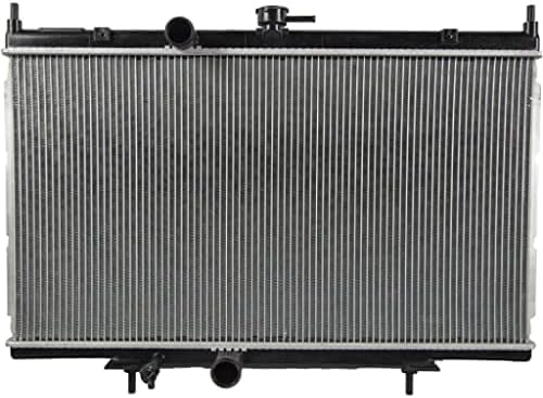Front Radiator Aluminum Core Direct Replacement Compatible With 2007-2012 Nissan Sentra NI3010211 21400ET000