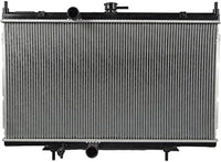 Front Radiator Aluminum Core Direct Replacement Compatible With 2007-2012 Nissan Sentra NI3010211 21400ET000