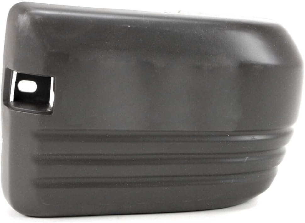 Rear Bumper End Cap Primed Left Driver Side Direct Replacement Compatible With 1989-1991 Isuzu Trooper IZ1104117 8944886240