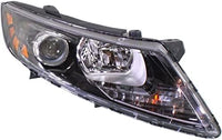 Set Of 2 Front Head LightAssembly Right Passenger & Left Driver Side Direct Replacement Compatible With 2012-2013 Kia Optima KI2503157 KI2502157 921024C000 921014C000