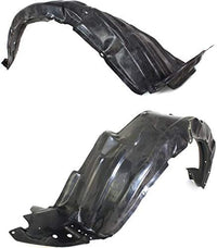 Set Of 2 Front Fender Liner Plastic Left Driver & Right Passenger Side Direct Replacement Compatible With 2008-2010 Scion xB SC1249106 SC1248106 5387512470 5387612450