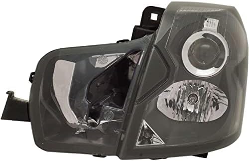 Set Of 2 Front Head Light Assembly Halogen Left Driver & Right Passenger Side Direct Replacement Compatible With 2003-2007 Cadillac CTS GM2502242 GM2503242 15826015 15826014