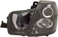 Set Of 2 Front Head Light Assembly Halogen Left Driver & Right Passenger Side Direct Replacement Compatible With 2003-2007 Cadillac CTS GM2502242 GM2503242 15826015 15826014