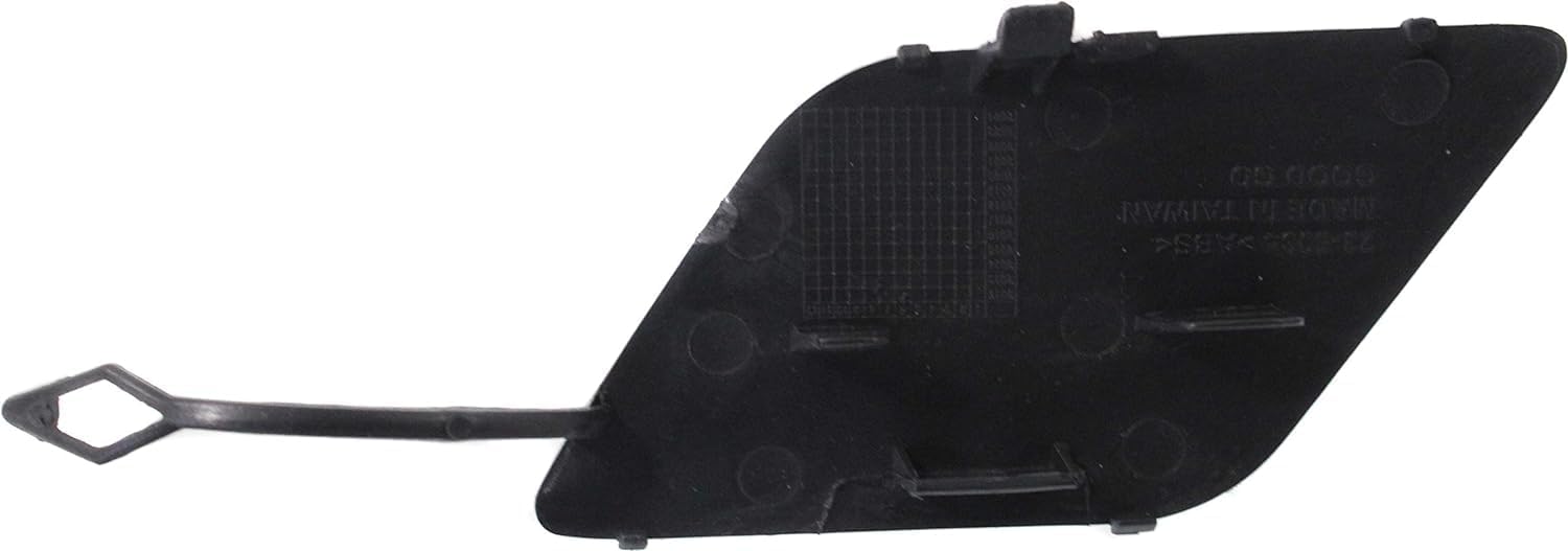 Front Bumper Tow Hook Cover Primed Right Passenger Side Direct Replacement Compatible With 2012-2015 Mercedes Benz C-Class MB1029109 20488505269999 204885052664999