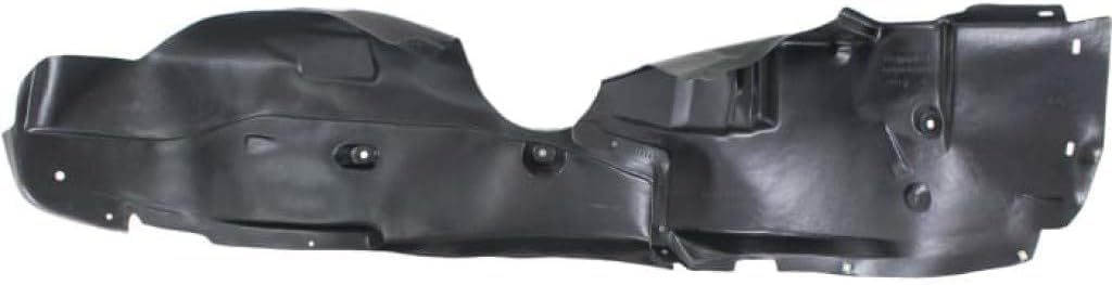 Front Fender Liner Left Driver Side Direct Replacement Compatible With 2007-2010 Chrysler Sebring / 2011 Chrysler 200 CH1248131 4389813AF