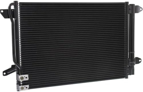 Front A/C Condenser Aluminum Core Direct Replacement Compatible With 2012-2019 Volkswagen Beetle / 2009-2018 Jetta VW3030132 5C0816411 5C0820411G