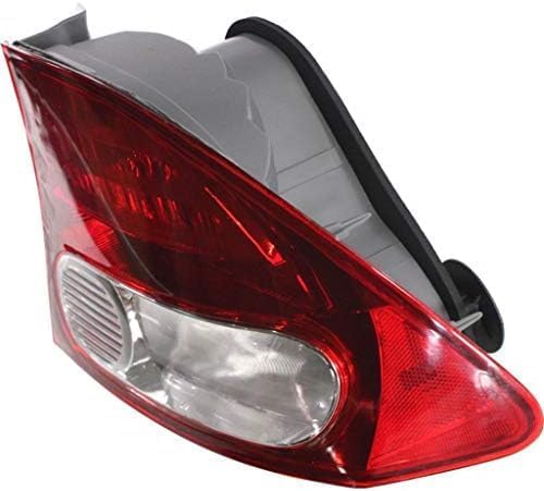 Set Of 2 Tail Light Outer Assembly Lens And Housing Left Driver & Right Passenger Side Direct Replacement Compatible With 2009-2011 Honda Civic HO2818138 HO2819138