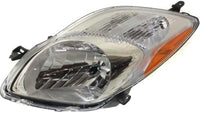 Set Of 2 Front Headlight Lens And Housing Right Passenger & Left Driver Side Direct Replacement Compatible With 2009-2011 Toyota Yaris TO2519123 TO2518123 8113052B50 8117052B40