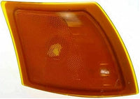 Set Of 2 Front Marker Lamp Lens And Housing Left Driver & Right Passenger Side Direct Replacement Compatible With 2002-2005 Saturn Vue GM2551188 GM2550188 22700025 22700024